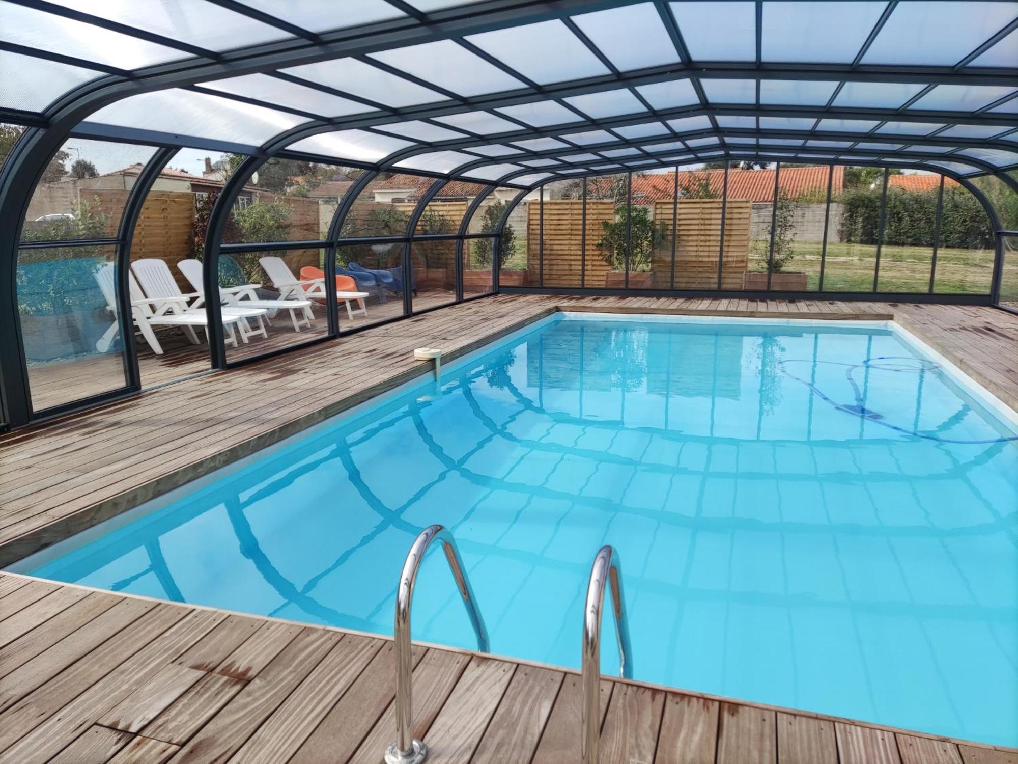 Maison Avec Piscine Privee, Proche Plage Avrille  Ngoại thất bức ảnh