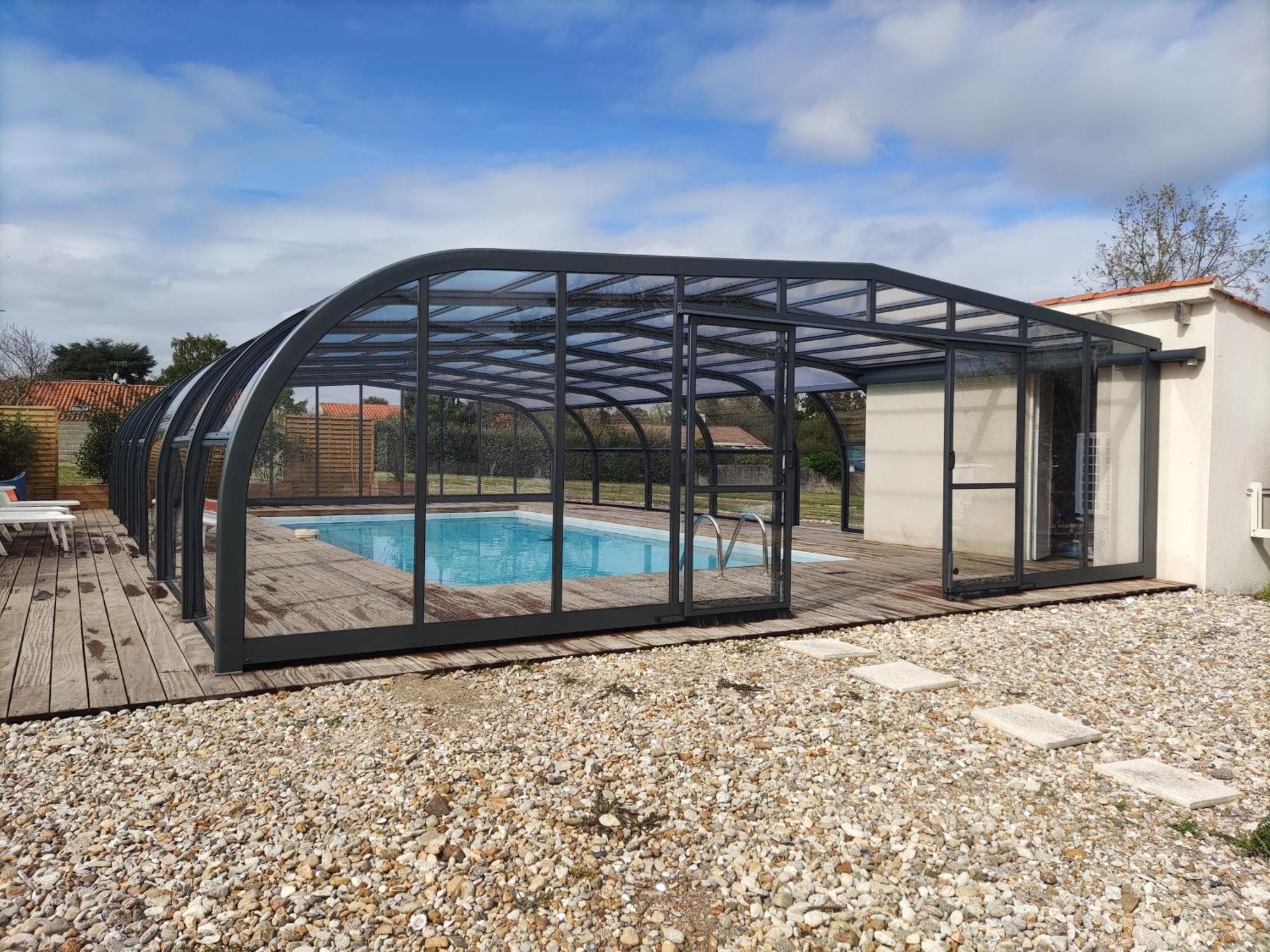 Maison Avec Piscine Privee, Proche Plage Avrille  Ngoại thất bức ảnh